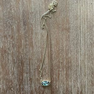 Kendra Scott Elisa necklace in abalone shell